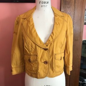 Cute yellow-gold jacket